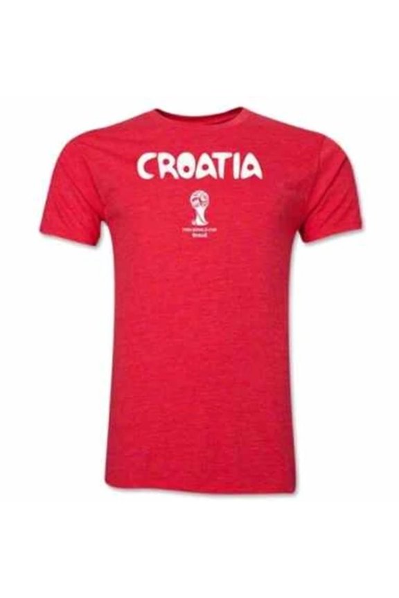Croatia WC 2014 Country Licensed Soccer Shirt - Red M