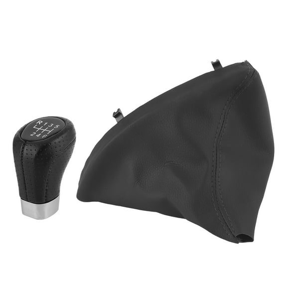 Gear Stick Head, Gear Shifter Comfortable Grip 6 Speed With Dustproof Cover For Driving Experience For 3 Series E90/E91/E92 2004-2013 Lhd