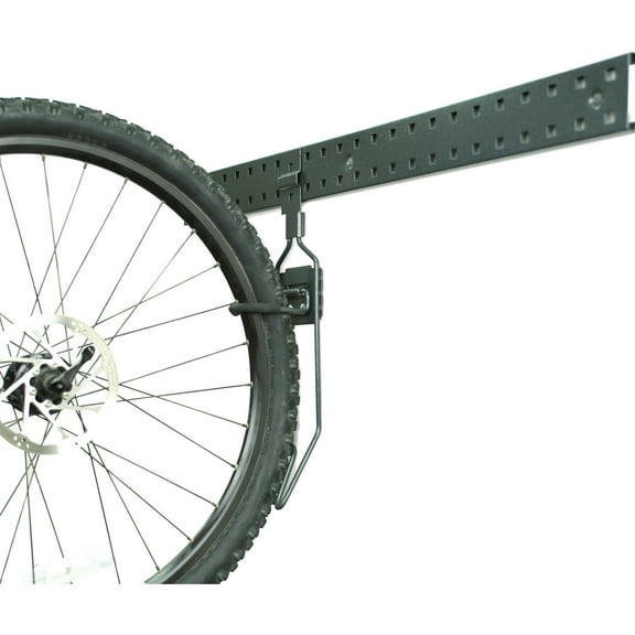 Rail Mounted Vertical Bike Hook