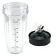 thumbnail image 1 of Repuestos para licuadora XCF taza de 24 oz cuchilla extractora de 7 aletas para Nutri Ninja Auto Iq BN801, 1 of 4