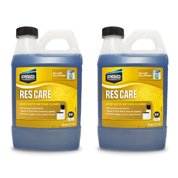 ResCare RK03B All-Purpose Water Softener Cleaner Liquid Refill, 64 Fl. Oz. Bottle, Pack of 2