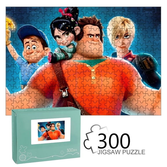 Themed Wooden jigsaw Puzzle for home Decoration or gift for fans friend,family.300pc