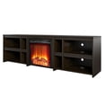 thumbnail image 4 of Ameriwood Home Worthing Fireplace TV Stand for TVs up to 70", Espresso, 4 of 10