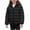 Black, variant on Lutiedan Hooded Puffer Jacket for Girls Boys Lightweight Packable Windproof Outerwear Kids Zip up Warm Winter Coat Size 4-14,Purple