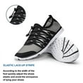 thumbnail image 4 of vibdiv Water Shoes Mens Women Water Shoes Quick Dry Aqua Outdoor Sports for Swim Pool Beach Surf Walk Shoes Dark Grey, 4 of 6