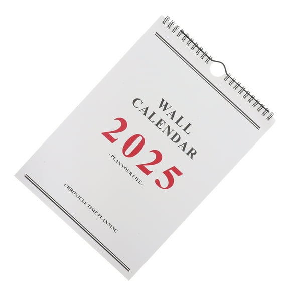 Mini Calendar Wall Mounted Calendar Work 29.00X20.50X1.00CM White