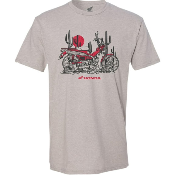 Licensed Trail 125 Mens Short Sleeve T-Shirt Gray MD