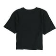 thumbnail image 2 of Reef Womens Cropped Script Logo Graphic T-Shirt, Black, Large, 2 of 2