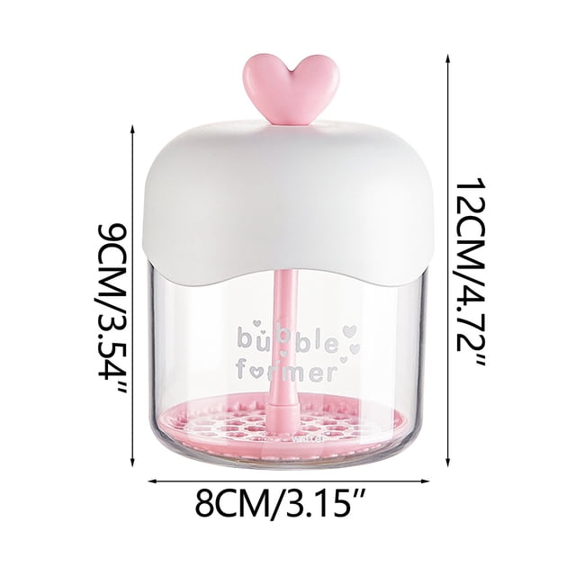 Limpiador Facial Suave Limpiador Facial de Moda Espuma Que Hace Espuma de Taza Herramienta de Limpieza Facial Tipo de Prensa Portátil Dispositivo de Espuma de Champú Limpiador Facial Espumante