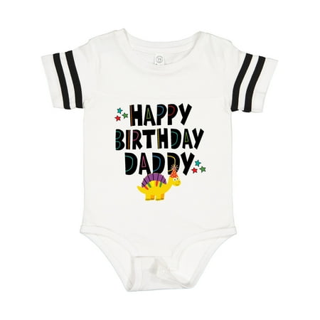 

Inktastic Happy Birthday Daddy Party Outfit Gift Baby Boy or Baby Girl Bodysuit