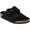 Black, variant on Birkenstock Womens Leather Footbed Slide Sandals