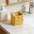 thumbnail image 6 of Ceramic Cheese Storage Jar,Desktop Organizer,Pen Pencil Cosmetic Storage Container,Cute Cheese Shape,Office Desk Organizer,Home Storage,Decorative Organizer,Small Item Storage Jar, 6 of 6