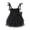Black, variant on Aayomet Summer Dress Little Girls' Sequin Mesh Tull Dress Sleeveless Flower Party Ball Gown,Gray 6-12 Months