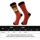 thumbnail image 2 of Calcetines acogedores, los mejores calcetines cómodos para dormir en casa para mujeres (38-45 1 Grinch) Kuymtek Rojo mujer, 2 of 6