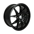 thumbnail image 2 of cciyu 18 inch Wheel rim size:18*8.0in,ET:40,H/PCD:5*114.3,CB:73.1,MATT BLACK-1 pcs, 2 of 5
