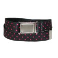 thumbnail image 2 of CTM  No Show Buckle Stretch Belt with Polka Dots (Women's Plus), 2 of 4