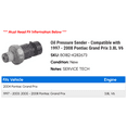 thumbnail image 2 of Oil Pressure Sender - Compatible with 1997 - 2008 Pontiac Grand Prix 3.8L V6 1998 1999 2000 2001 2002 2003 2004 2005 2006 2007, 2 of 2