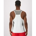 thumbnail image 4 of Hanes Moves Men's Air Mesh Tank Pearl/Cool Grey L, 4 of 11