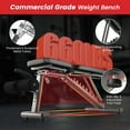 thumbnail image 4 of SuperFit Adjustable Weight Bench 660 lbs Heavy Duty Commercial Grade Fitness Workout Gym, 4 of 10