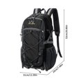 thumbnail image 3 of HomeDM Hiking Backpack 40L Packable Lightweight Camping Backpack Men Women Waterproof Hiking Daypack Outdoor Travel Daypack, 3 of 8