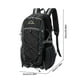 thumbnail image 3 of Mochila de senderismo 40L ligera y plegable para camping para hombres y mujeres | Poliéster resistente al agua | Múltiples compartimentos | Funda para portátil | Viajes al aire libre, 3 of 8