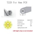 thumbnail image 3 of Tira de luces LED de neón flexible de 1 a 5 m/pieza con carcasa de perfil para empotrar, resistente al agua, IP67, para decoración de exteriores, 3 of 5