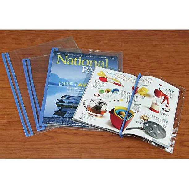 Magazine Savers 10 Per Pack (12" H X 9" W)