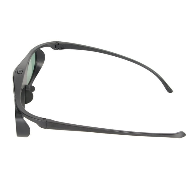 3D Active Shutter Glasses, 144Hz Long Battery Life High Light Transmission DLP Link 3D Glasses for 3D DLP Projectors