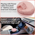 thumbnail image 3 of Gueray Portable CD Player for Car with Earphones LCD Display, Personal Disc CD Players&nbsp;for&nbsp;Home, Sports Supports MP3 WMA PROG & Memory Function, 3 of 9