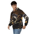 thumbnail image 3 of JUNZAN Casino Cards Print Men's Zip Up Hoodie Athletic Hoodies Long Sleeve Hooded Sweatshirts With Pockets (S-3XL), 3 of 6