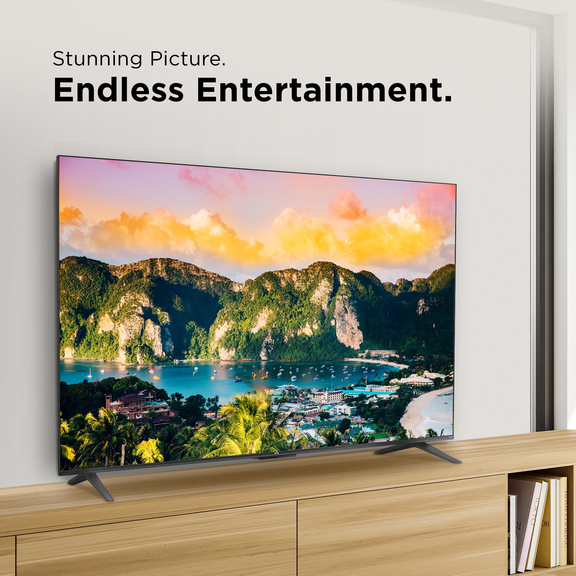 TCL 85" Class S4 4K UHD HDR Smart TV with Roku TV (NEW 2025) - 85S41CR
