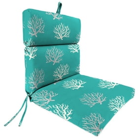 Mainstays Solid Turquoise 43 1 Piece Outdoor Dining Chair Cushion