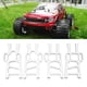thumbnail image 5 of Brasos de suspensivos para Coche RC, 4 piezas brasos de suspensión delanteros y Traseros RC Juego de Brazos de suspensión de Aleacio de aluminio piezas de realización de, 5 of 7