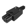 thumbnail image 3 of 4X Black IEC320 C15 Female Outlet Socket Power Adapter Connector AC 250V 10A,4 Socket Adapter,black, 3 of 4