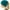 Sequins Teal, variant on C.C Messy Bun Ponytail Hat Knit Beanie, Warm Winter Hat for Teens and Adults, Black