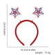 thumbnail image 3 of USA Patriotic Headband Red White Blue Star Hair Accessory Flag Hairband For Women Girls Independence Day Party Decorations, 3 of 9