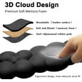 thumbnail image 2 of Keyboard Wrist Rest Set for Computer, Cloud Shape Cute Mouse Pad with Wrist Support for Gaming, Ergonomic Arm Rest for Home and Office Desk Laptop, 2 of 12