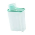 thumbnail image 1 of Caja de almacenamiento de detergente para ropa con taza medidora, contenedor multifuncional pequeño 3L Verde, 1 of 9