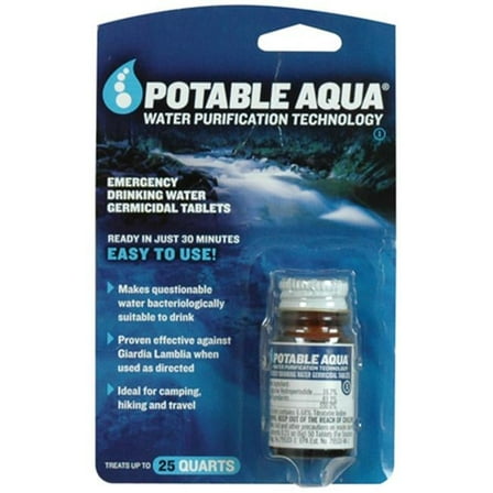 Potable Aqua  Tablets - Water Purification