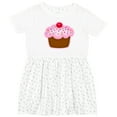 thumbnail image 3 of Inktastic Cupcake Girls Toddler Dress, 3 of 5