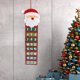 thumbnail image 5 of Calendario de Adviento de Navidad perfecl Decoración colgante Reutilizable con bolsas rellenable, 5 of 8
