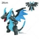 thumbnail image 3 of 18 Styles Shiny Charizard Plush Toys Pokemon Mega Evolution X & Y Charizard Soft Stuffed Animals Toy Doll Gift for Children Kids, 3 of 5