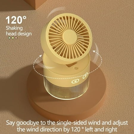 

Lzobxe Summer Portable Fan Fan Humidifier Office Air Purification Humidifier Fan Fan Desk Fan on Clearance