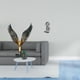 thumbnail image 2 of Escultura Abstracta De Caballero Alado De Resina, Figura Decorativa Feng Shui, Adorno De Arte Nórdico Para Escritorio, Gabinete, Oficina, Mesa, Centro De Mesa, Entrada., 2 of 8