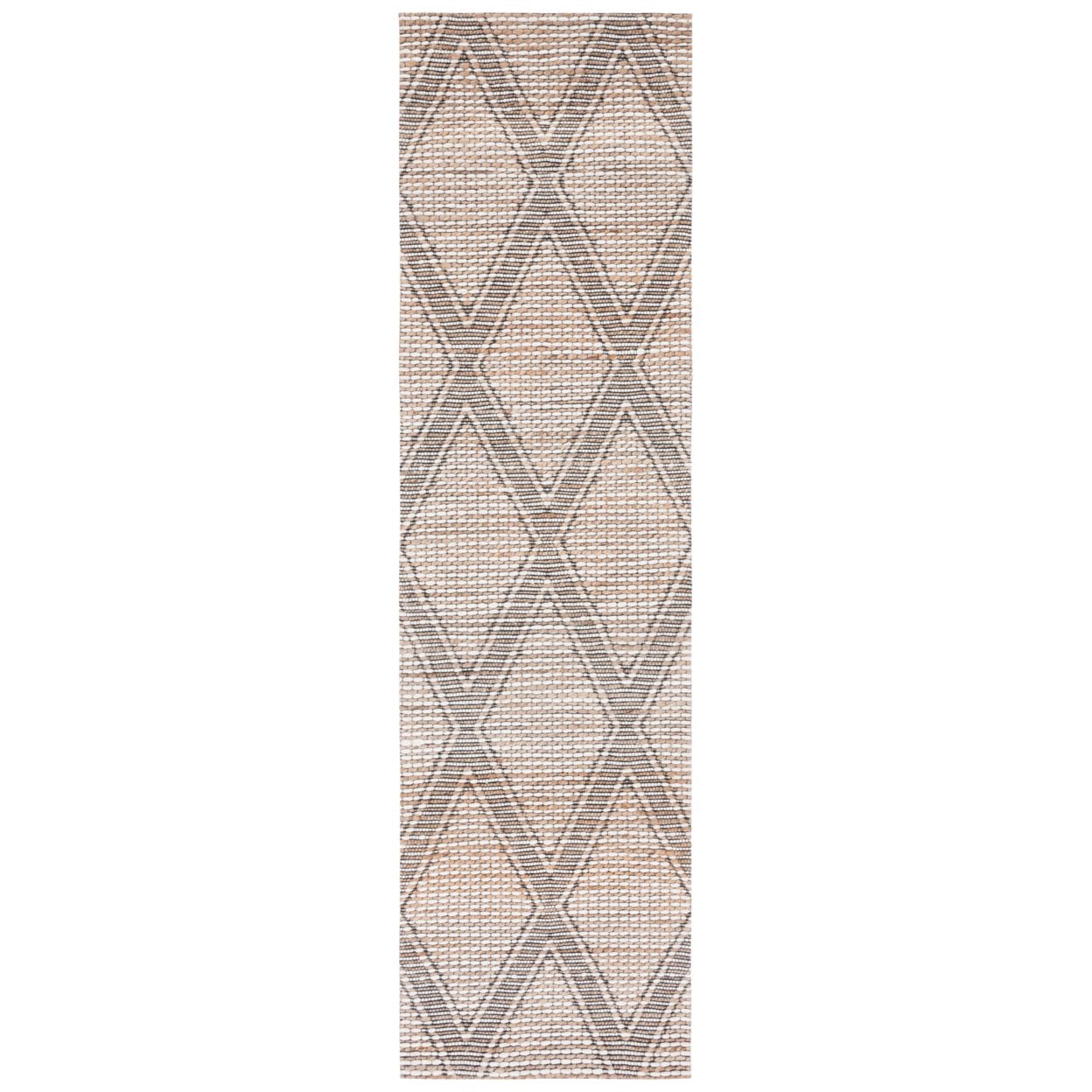 SAFAVIEH Marbella Baxter Diamond Area Rug, Natural/Ivory, 4' x 6'