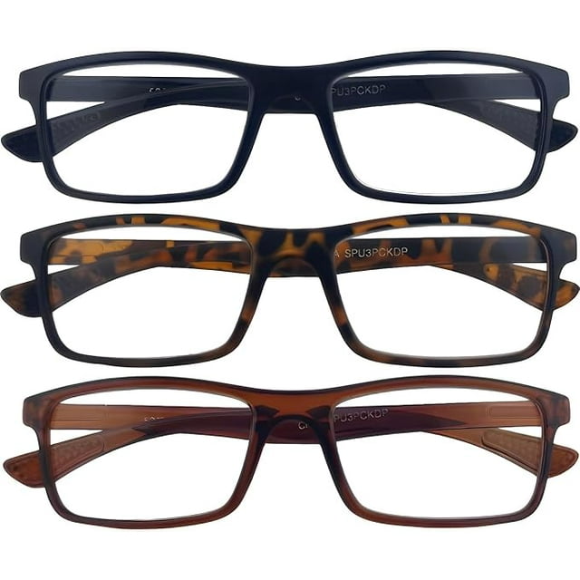 Set lentes de lectura Sersun 3PACKSPU lectura +2.75 Unisex