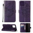 thumbnail image 1 of Mantto Wallet Case for iPhone 14 Pro Max, Magnetic PU Leather Flip [Wrist Strap] [Card Slots Holder] [Kickstand Feature] Embossed Butterfly Flower Case for iPhone 14 Pro Max 2022, Purple, 1 of 8