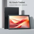 thumbnail image 4 of Tablet 10 Inch Android 15 Tablets, 8GB RAM 32GB ROM 1024GB Expand Quad-Core Processor Tableta Computer, 2MP+8MP Camera WiFi BT 10.1 in HD Display Tab, 6000mAh Long Battery Life Tablet PC, Black, 4 of 7