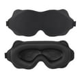 thumbnail image 3 of Sleep Mask Eye Mask,Washable Side Sleeping Mask,Adjustable Strap Breathable Fabric,Soft Black Design for Travelers,Office Use,Lightweight Eye Cover,Hypoallergenic Material, Rkxzt, 3 of 8