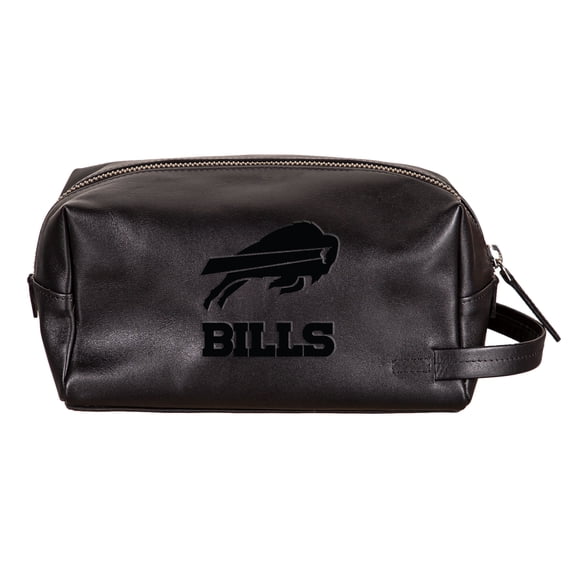 Buffalo Bills Hybrid Leather Lined Dopp Toiletry Bag